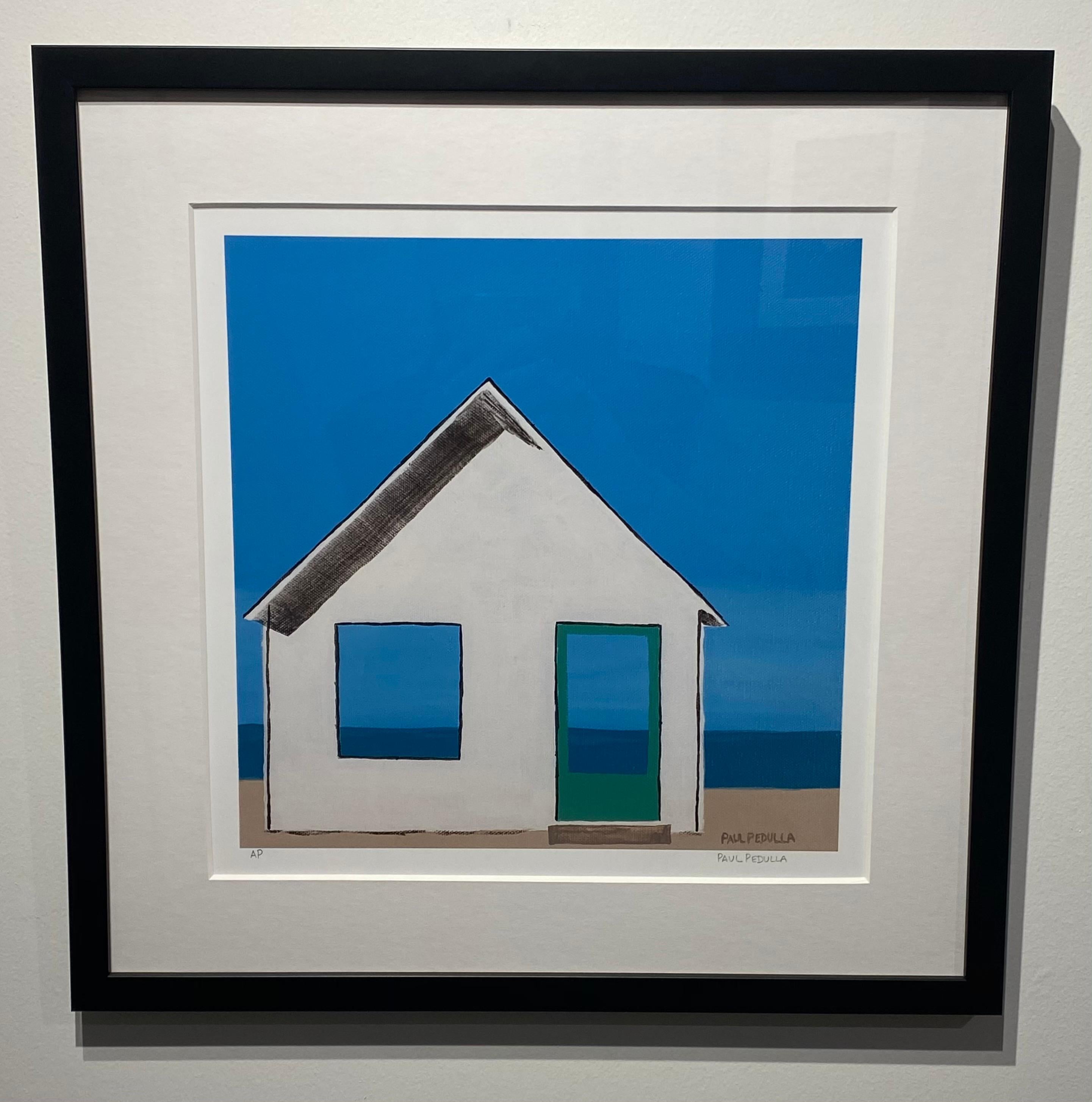 Großes, kleines Haus (Minimalistisch), Print, von Paul Pedulla
