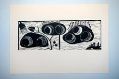 Actofel Ilovu - I see Afro-Futurism movements, Linoleum block print on ivory rosaspina fabriano I see Afro-Futurism movements, Linoleum block print on ivory rosaspina fabriano