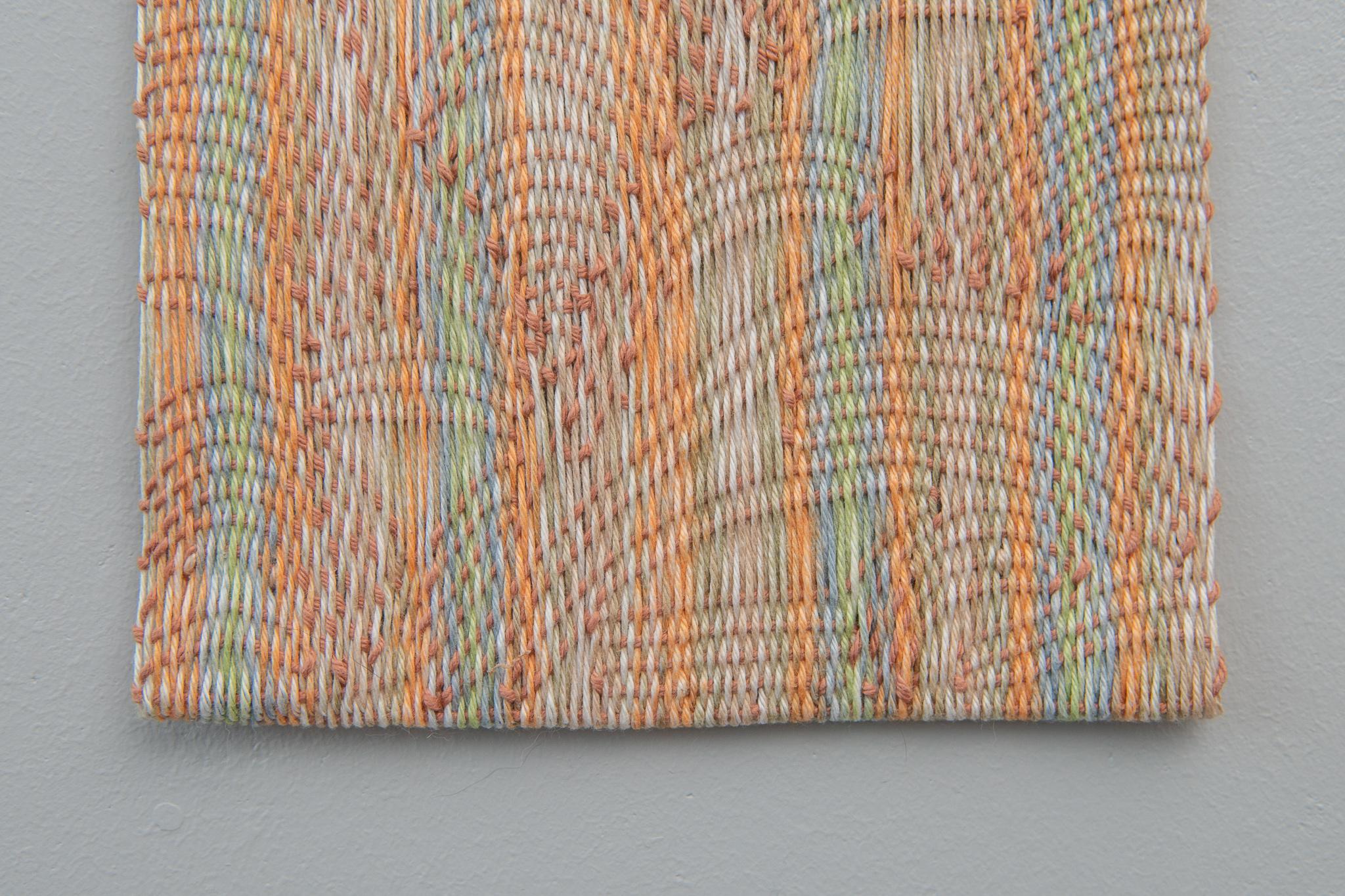Untitled, Lynette Diergaardt, 100% Cotton Hand Woven, fiber art, textile For Sale 1
