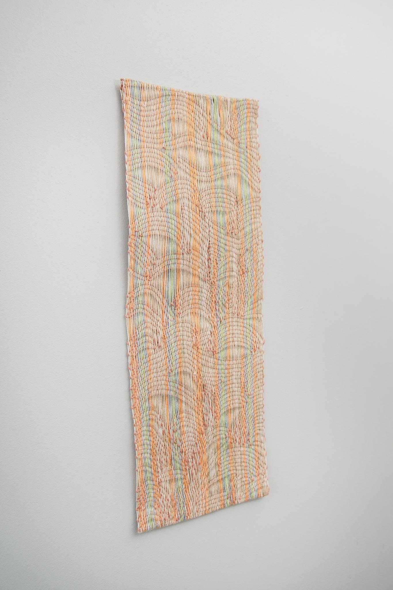 Untitled, Lynette Diergaardt, 100% Cotton Hand Woven, fiber art, textile For Sale 4