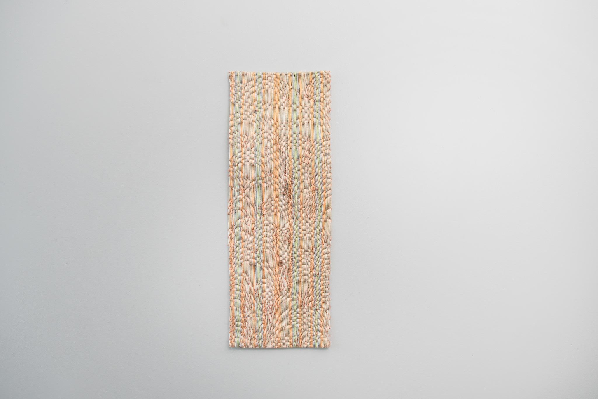Untitled, 2019. 100% Cotton Hand Woven. Mind to Hand Collection, 460 x 170mm

Born in Namibia, Lynette Diergaardt received her Bachelors of Art from the University of Namibia and her Masters in Textiles as a Fulbright Scholar at Kent State