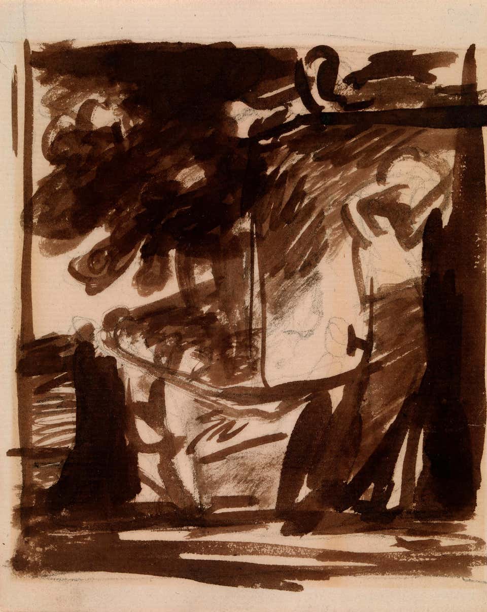 George Romney - Portrait Of Mrs Elizabeth Rattray, 18th Century by ...