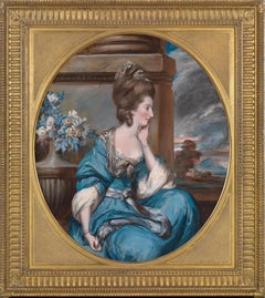 Antique Portraits of the Hon. Mary Shuttleworth and Anna Maria, 9th Baroness Forrester