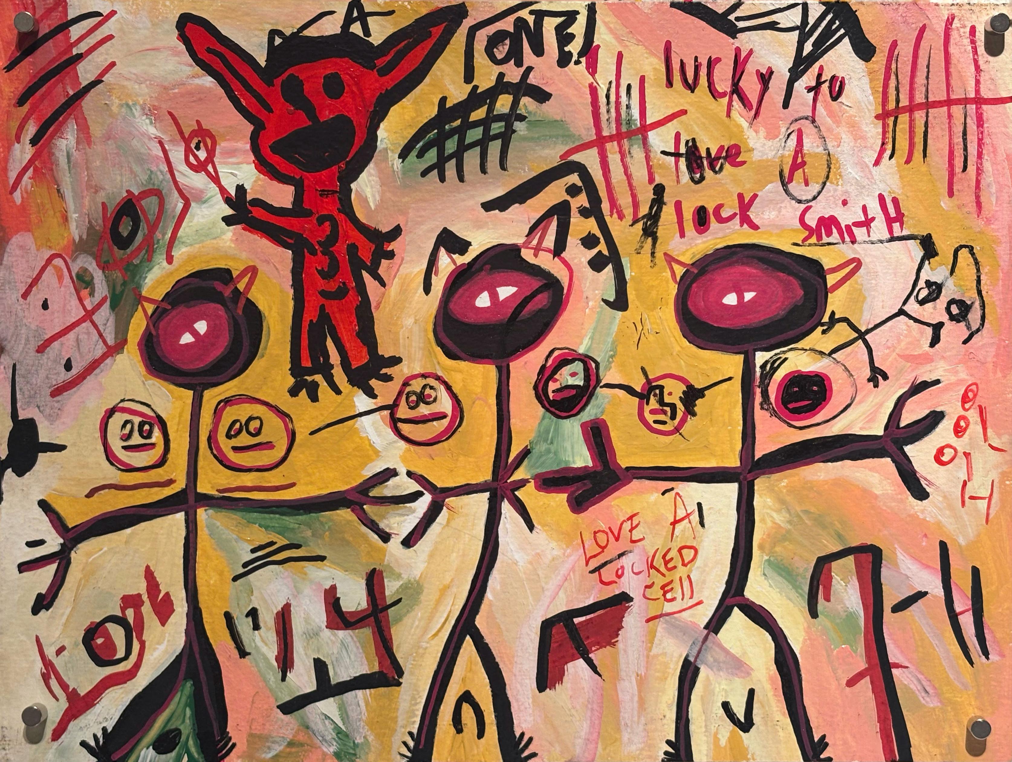 Joey Tepedino Abstract Drawing - Untitled