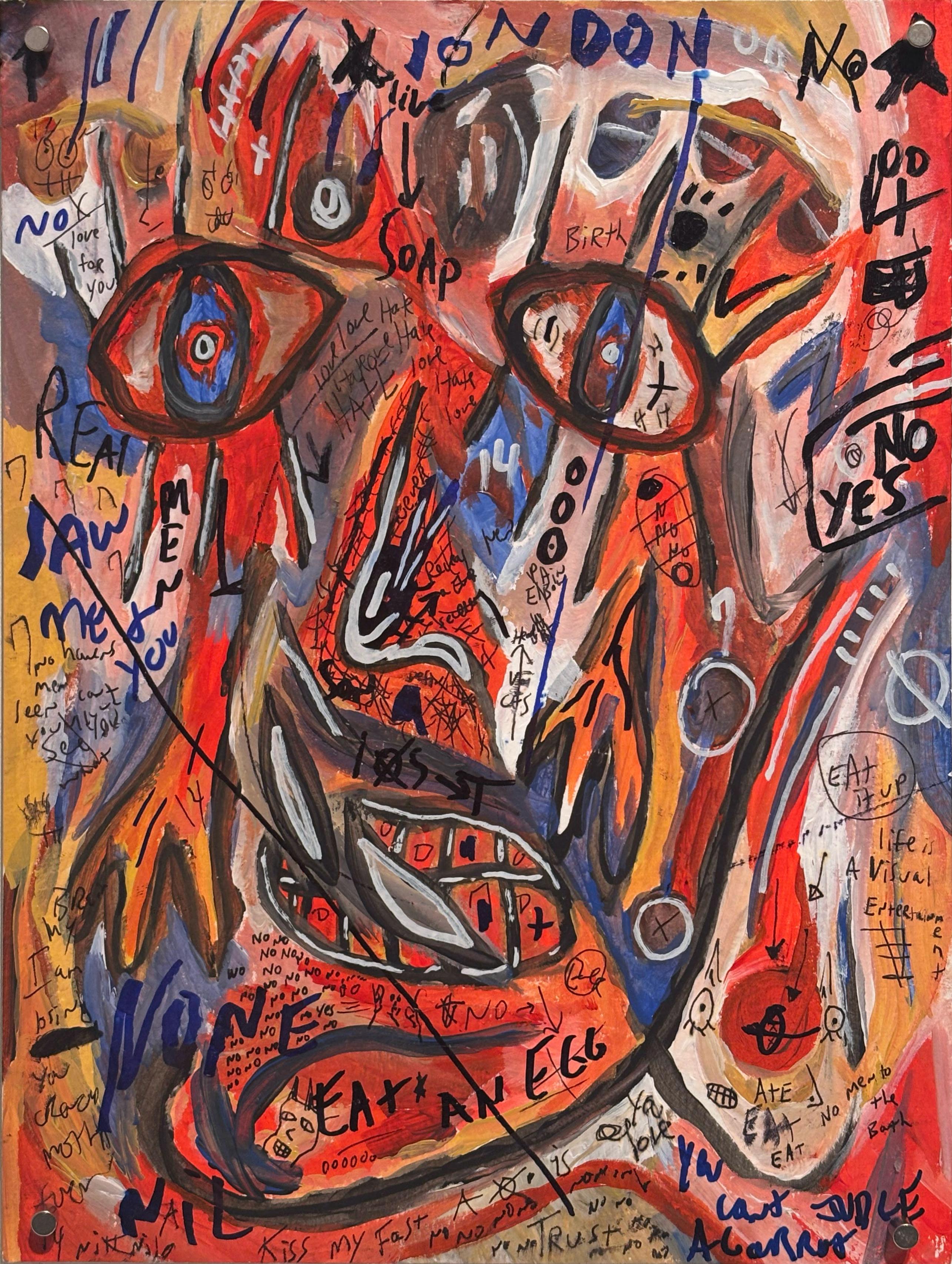 Joey Tepedino Abstract Drawing - Untitled