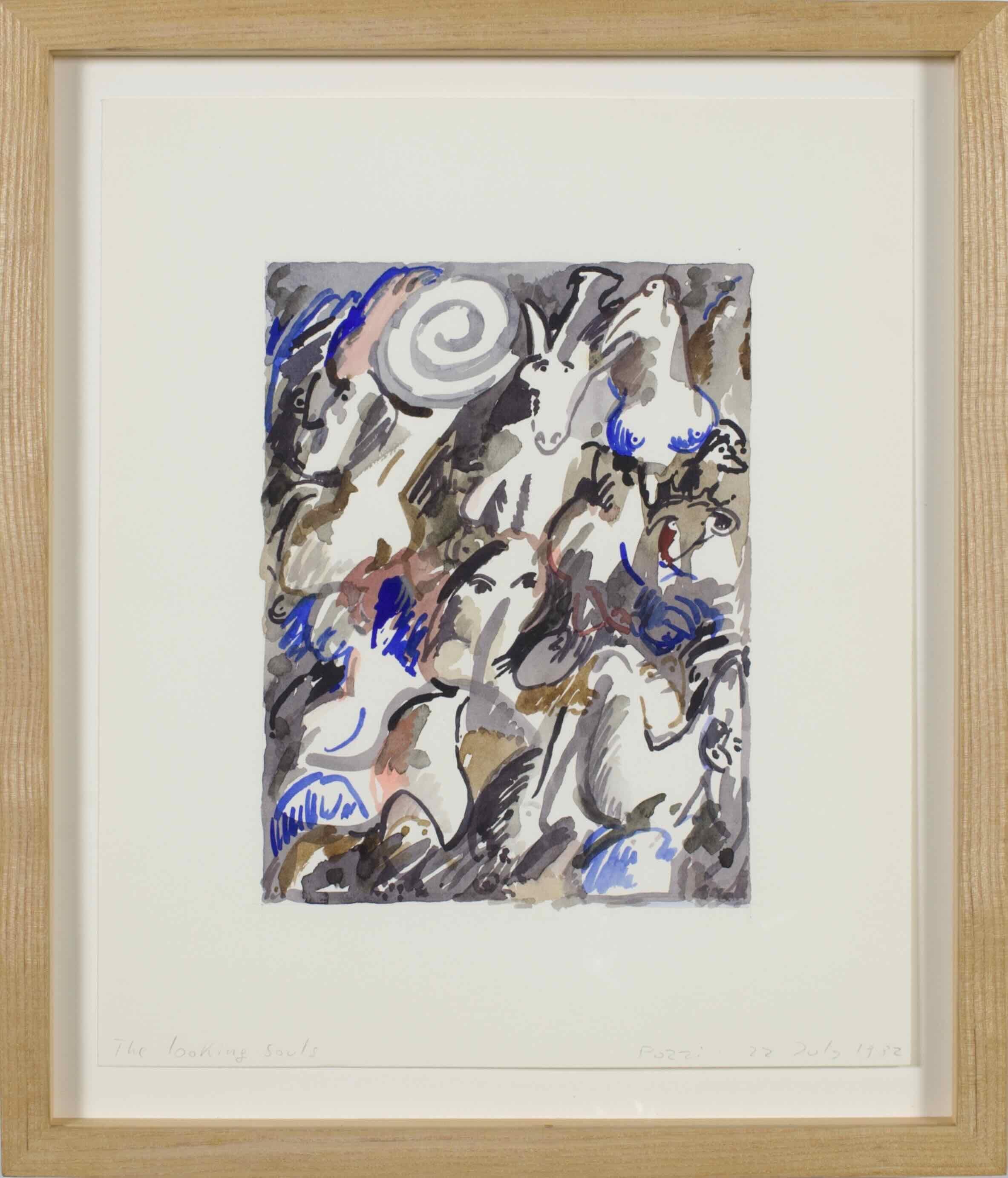 L'âme qui regarde - Art de Lucio Pozzi