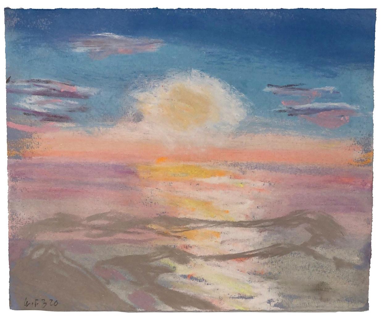 Pic Paradis Sunset Pastel Series 2 - Art by Christian Brechneff