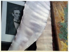 Peinture peau de serpent blanche, photographie