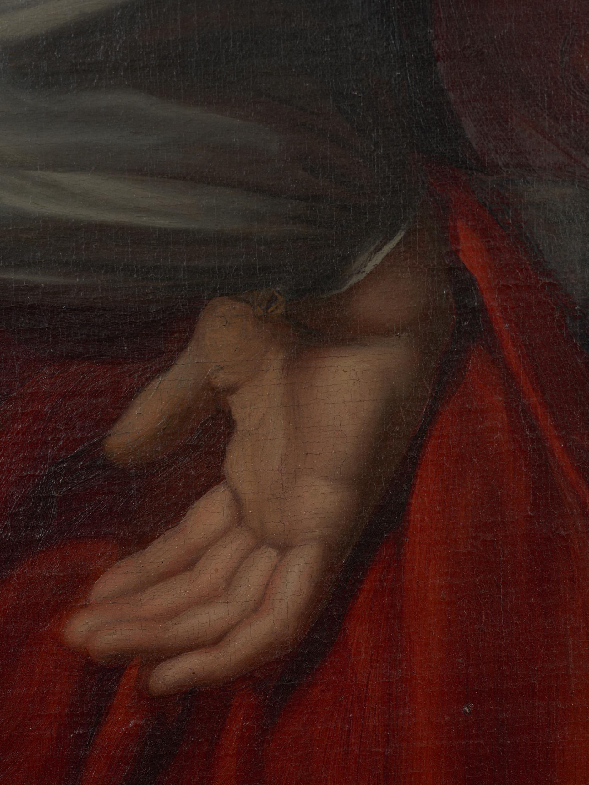 Retrato de caballero de tres cuartos, attr. Nicolaes Maes 5