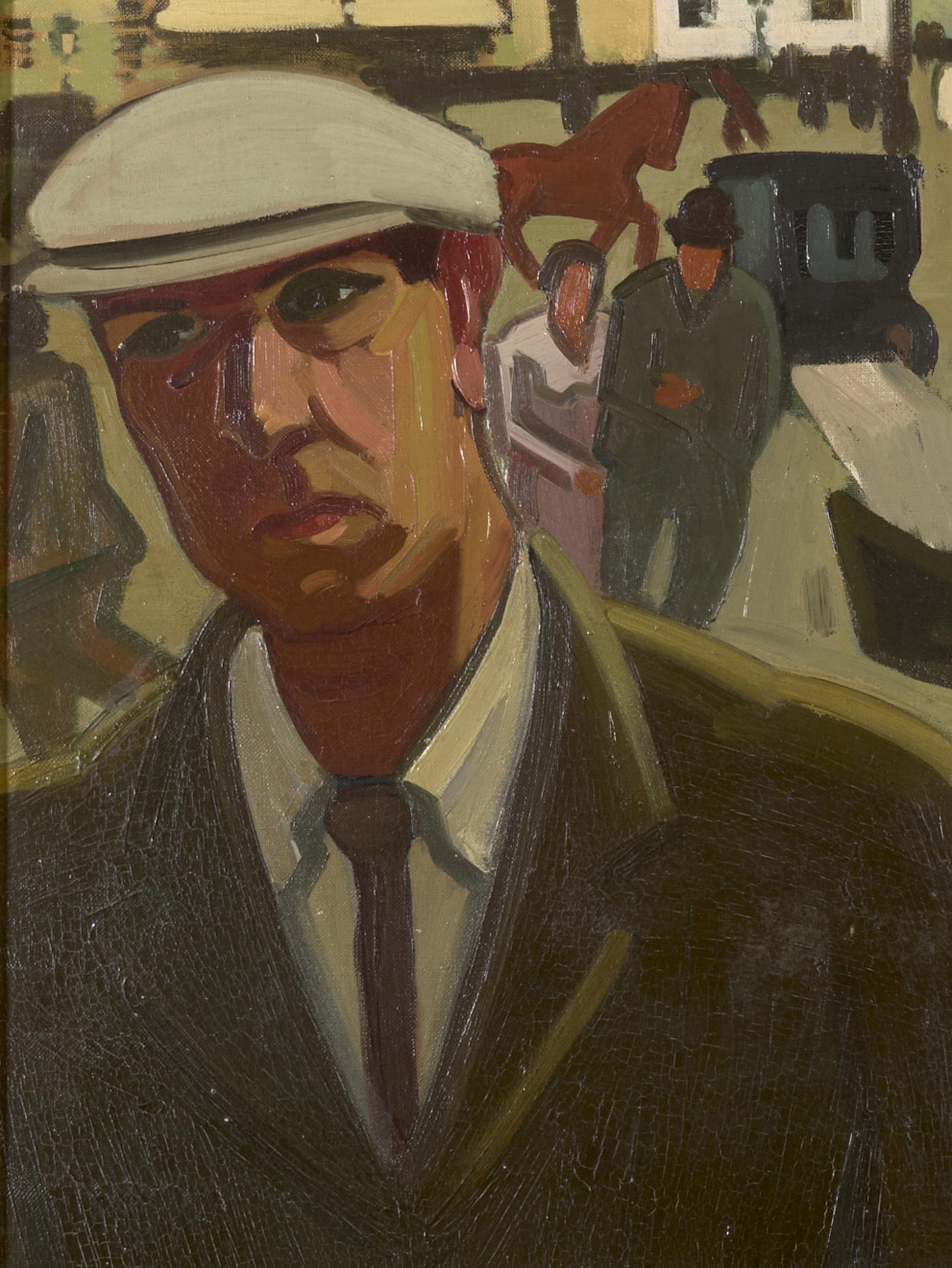 20th C, Louis François Decoeur (Namen 1884 – Namen 1960), Rue Animée 1