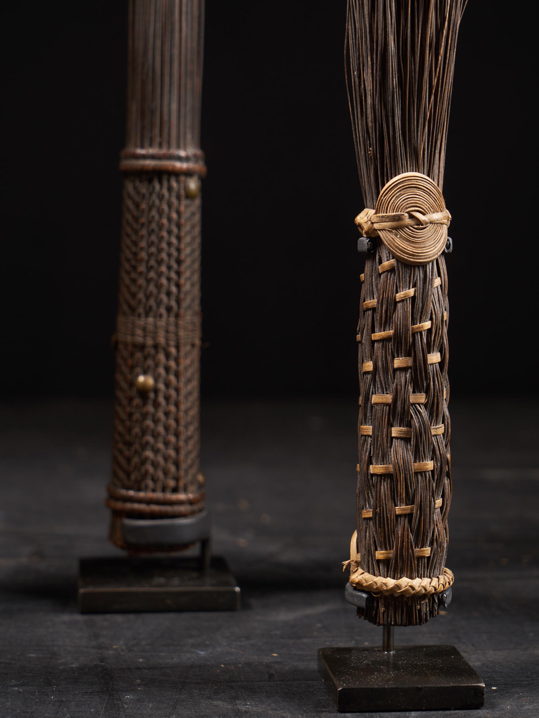 Mbole People, RDC, Chief Scepters Collection made of Palmtree Leaf Midribs For Sale 1