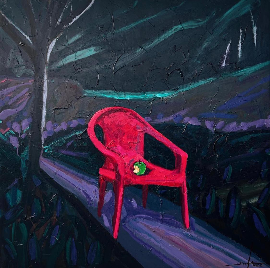 Eva chair - Art by Sardor Erkinov