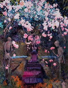 Series "Gardens of Immortality". "Night" , 245х190cm