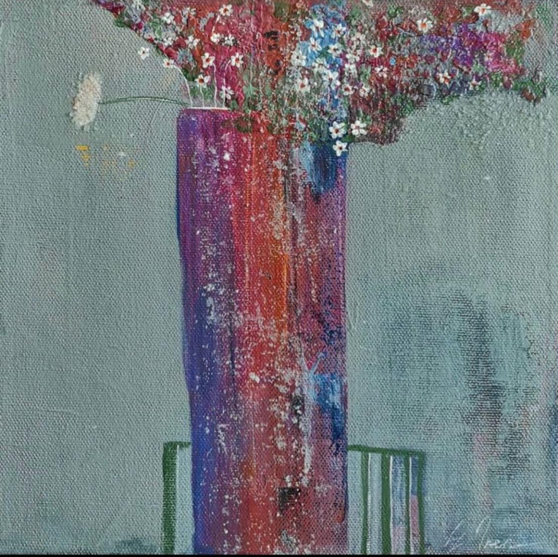 Irina Yakovleva Still-Life Painting – Blumenstrauß