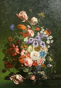 Flowers, 86x60cm