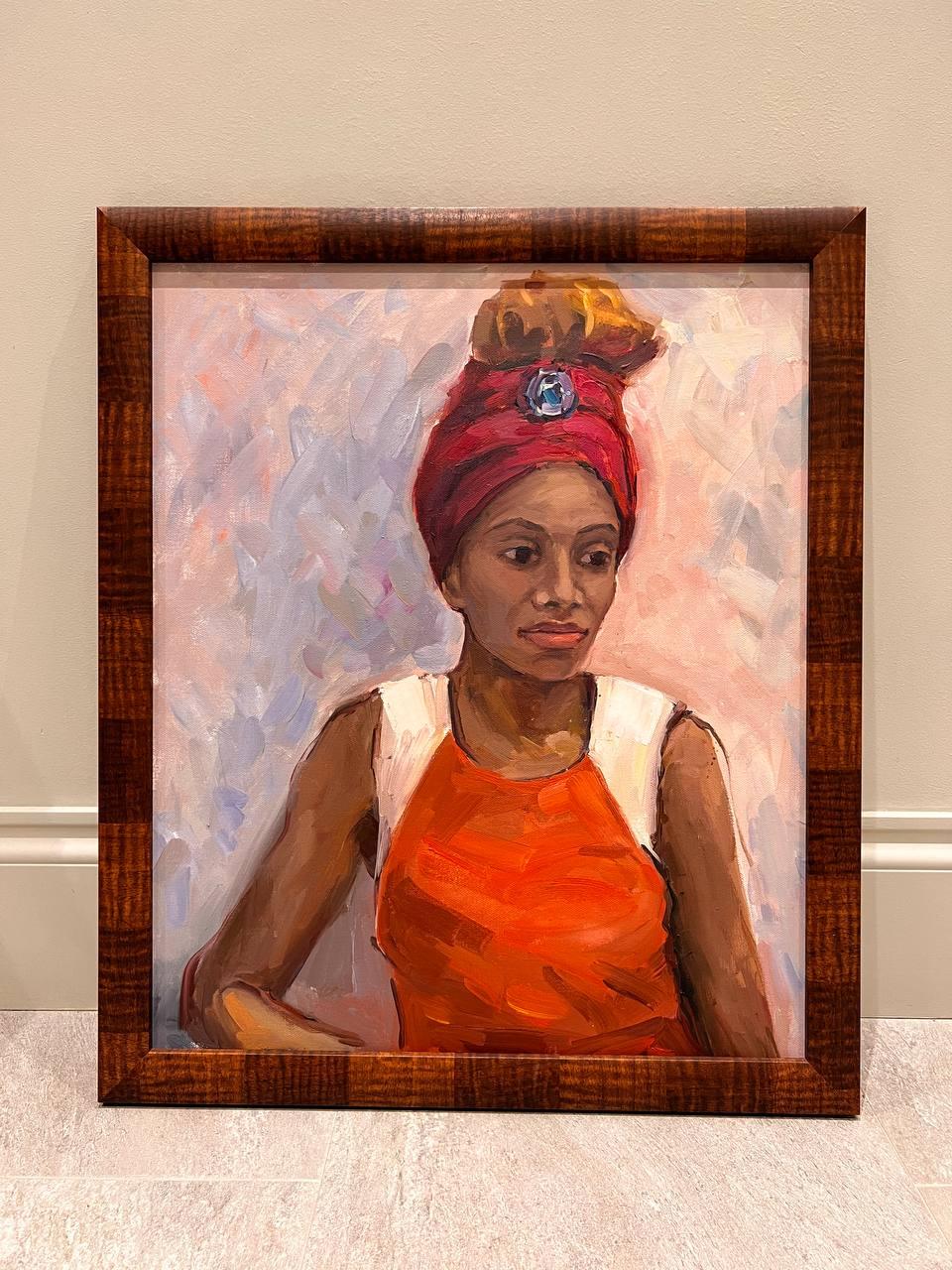 “Amalia”,canvas oil, 48х59cm