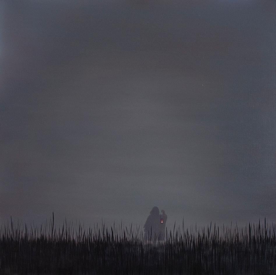 In a haze, 50x50cm - Art by Lana Bergh