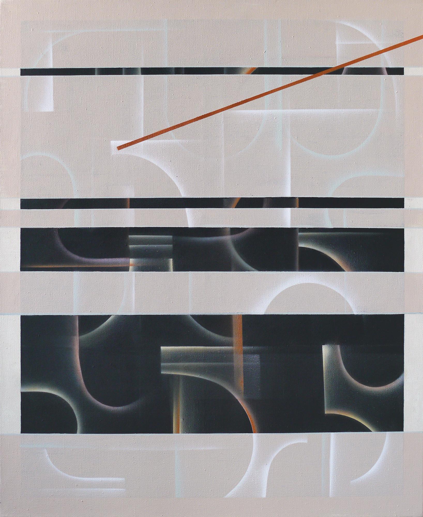 Labyrinthe, 110x90cm – Art von Olga Rikun