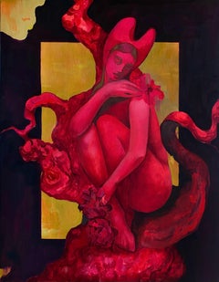 The Scarlet Flower, 100x80cm