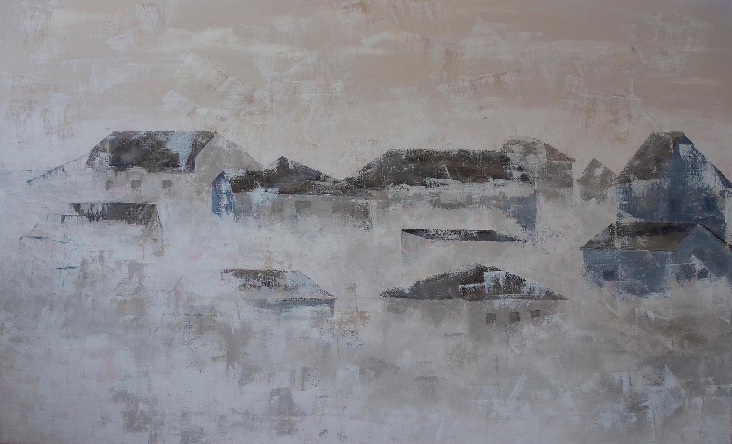 Lana Bergh Landscape Painting - N153, 80x130cm