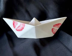 Ship, 16x8cm, porcelain