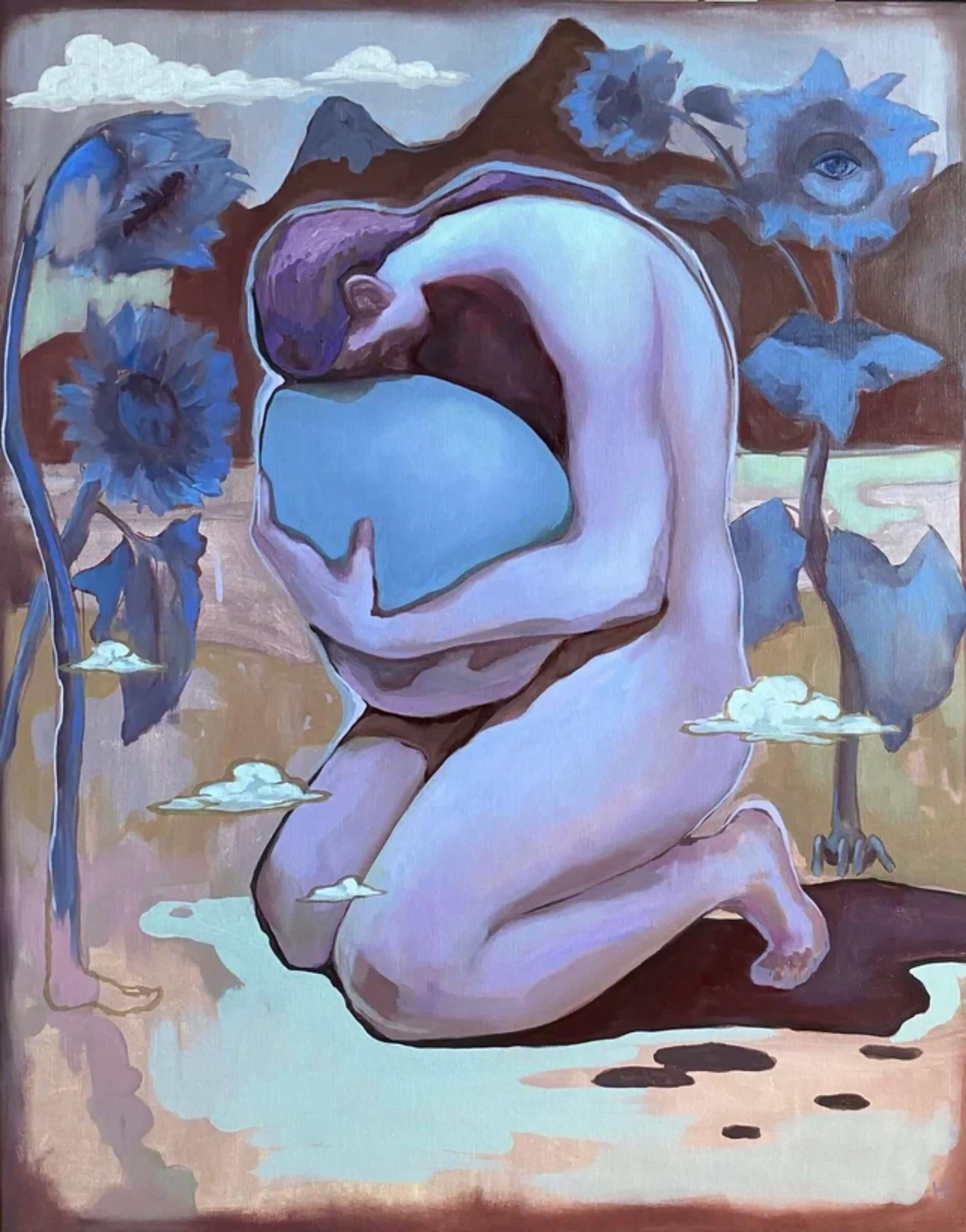 Gestation, 100x80cm