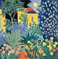 Garden , 70x70cm, print on canvas