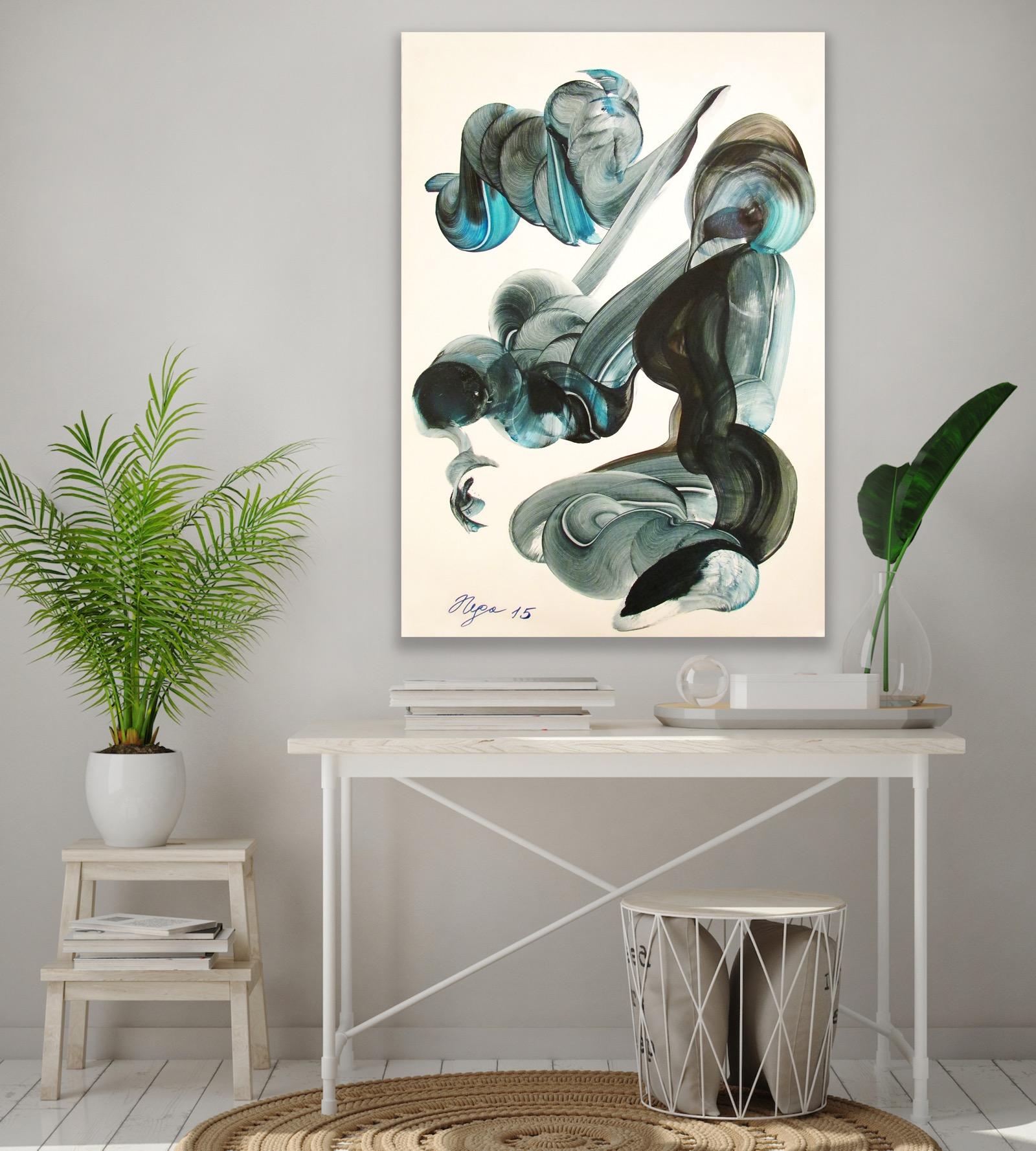 The birth of the form, 100x70cm For Sale 7