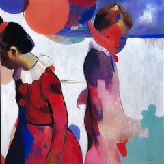 Understatement, 120x120cm, oil\canvas\acrylic