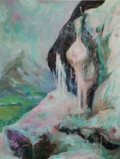 Mountain. From the series “Motherhood”, 130x100cm, oil/canvas