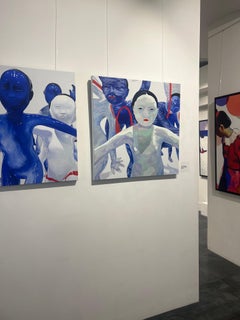 Shadow dance, 80x80cm