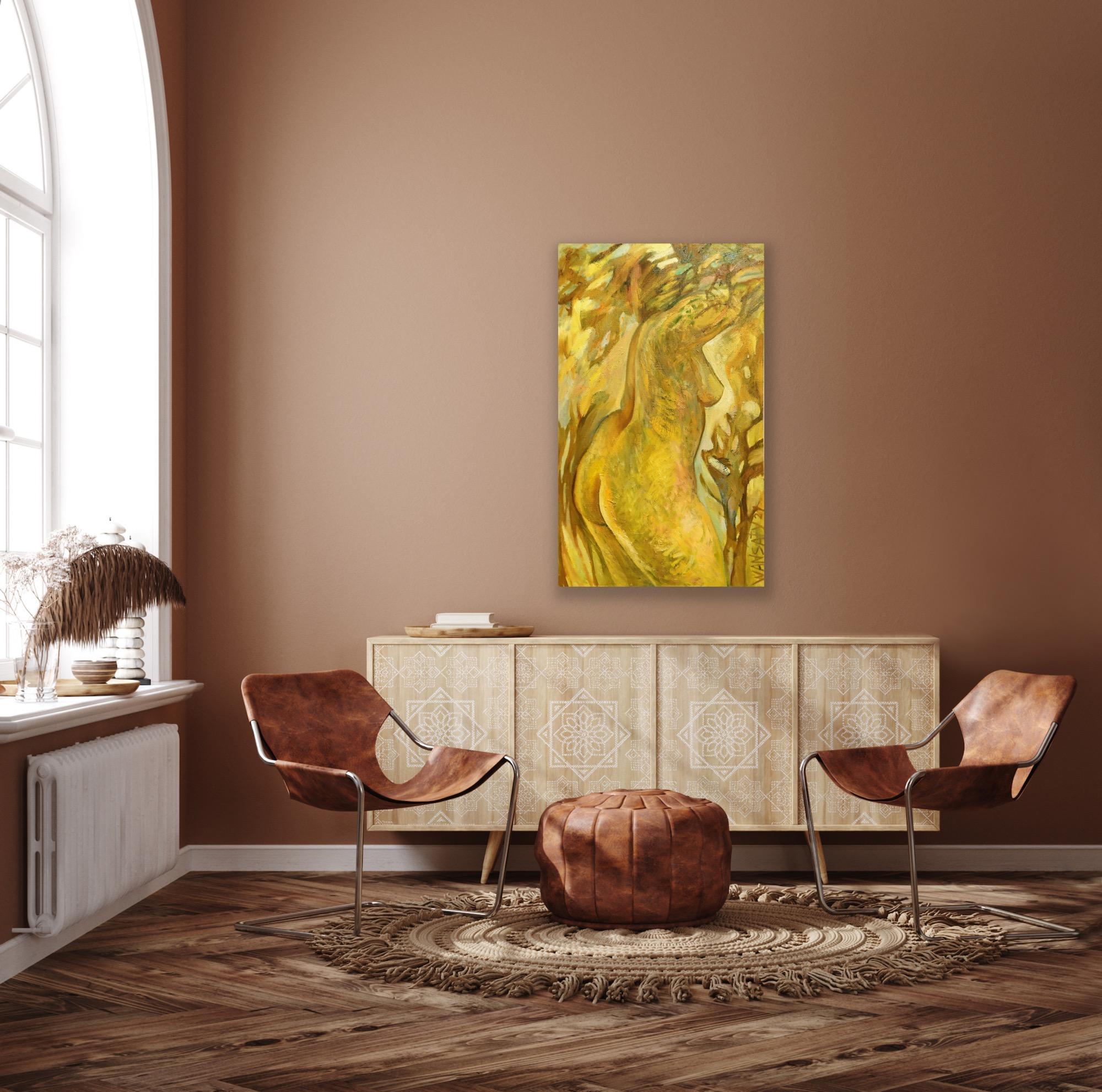 Yellow, 100x60cm For Sale 2