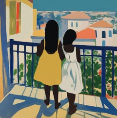 sisterhood , 70x70cm, print on canvas