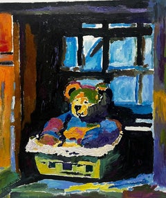 Old toys, 70х60, Oil, Canvas