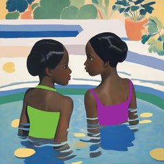 sisterhood , 70x70cm, print on canvas