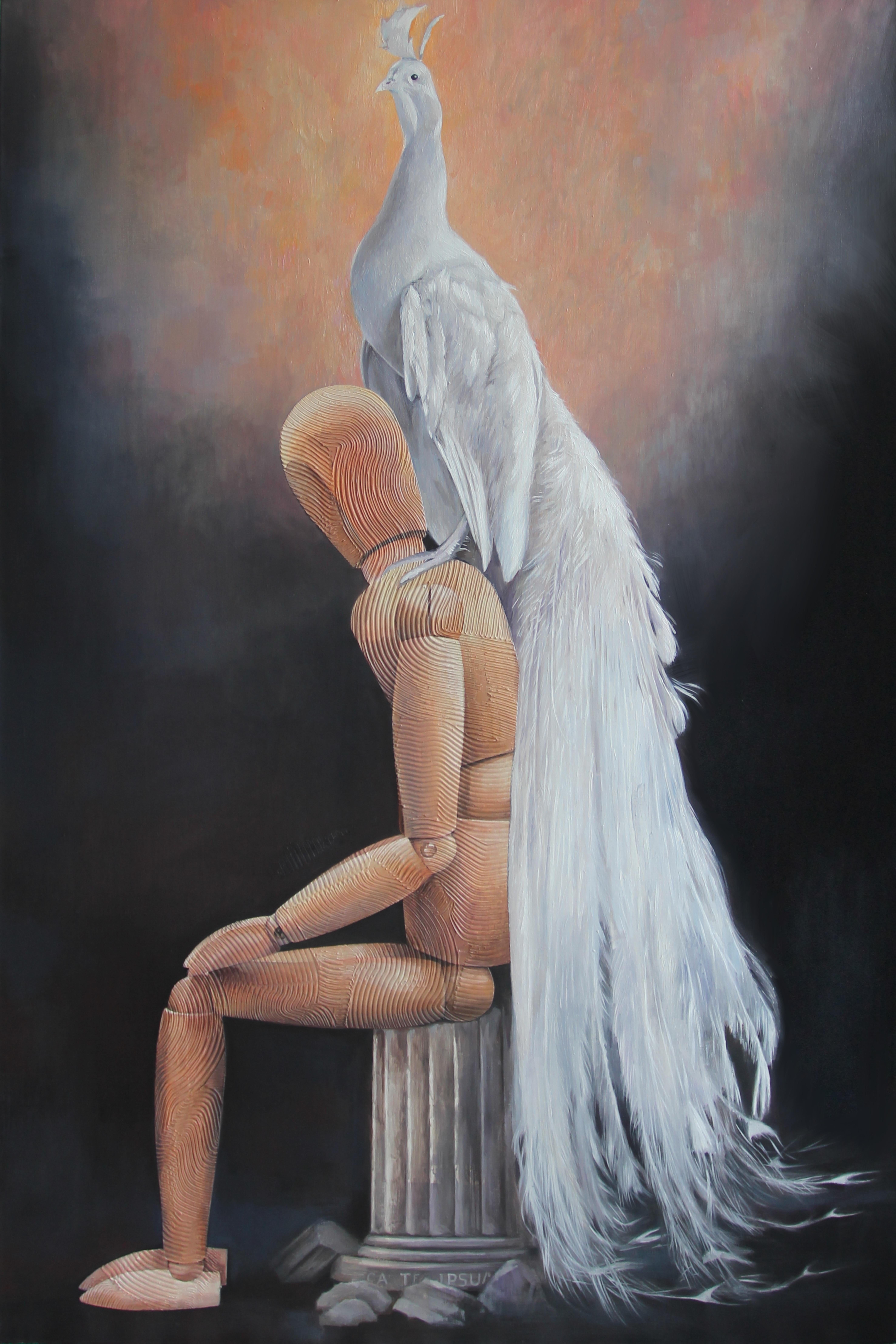 Burden, 150x100cm - Painting by Irina Aleksandrova