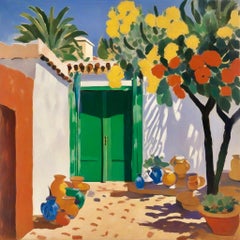Morocco , 70x70cm, print on canvas