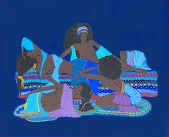 Moyo 80x100cm, tela/tempera