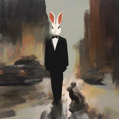 ¿Qué máscara llevas? 80x80cm, impresión sobre lienzo.Edición de 20 piezas