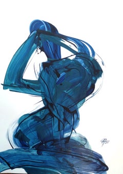 Conchiglie , 2021, 50x35 cm, acrilico su cartone