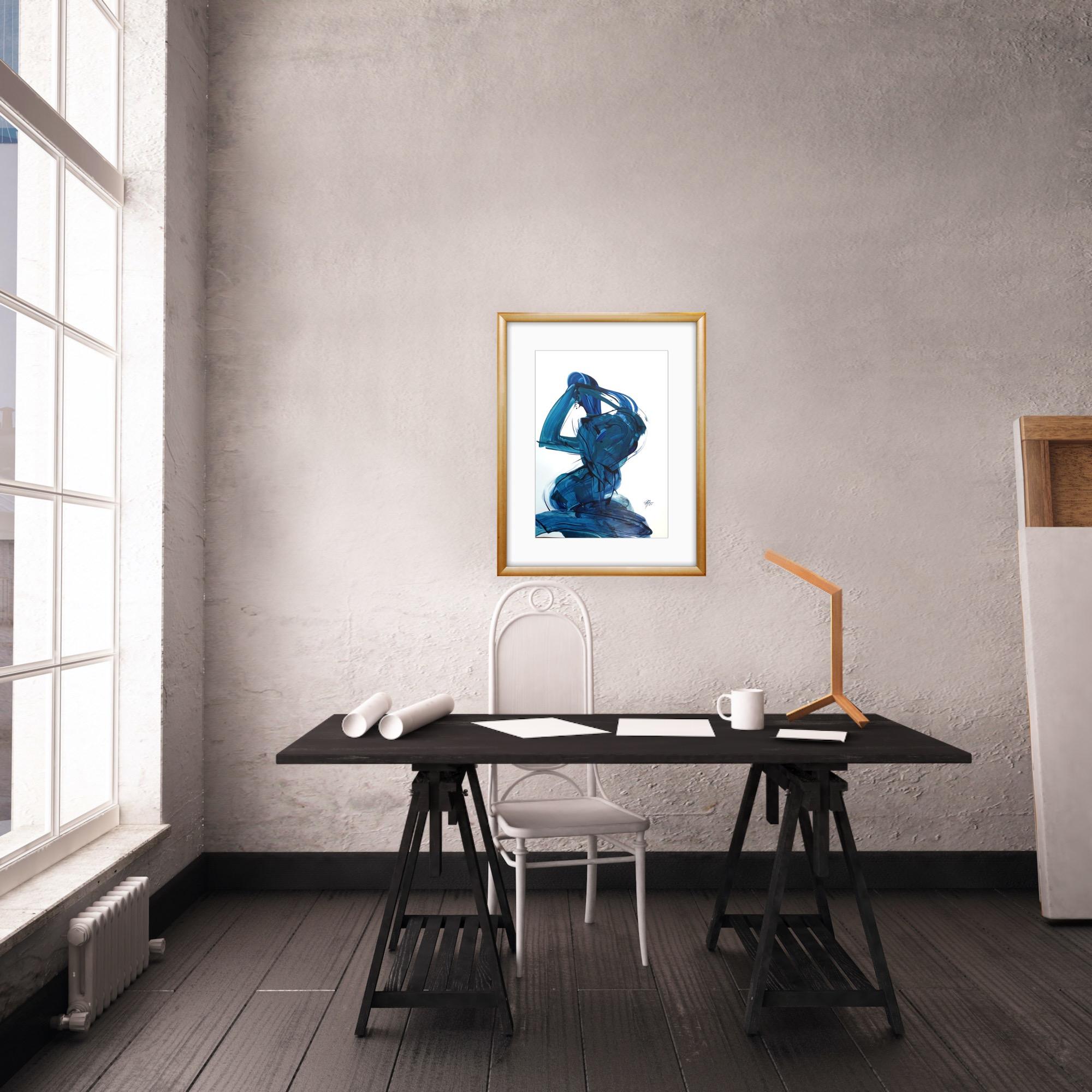Conchiglie , 2021, 50x35 cm, acrilico su cartone 