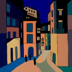 Roma, 70x70cm, stampa su tela. Edizione 20 pezzi.