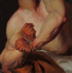 Forza, 60x60 cm, olio su tela