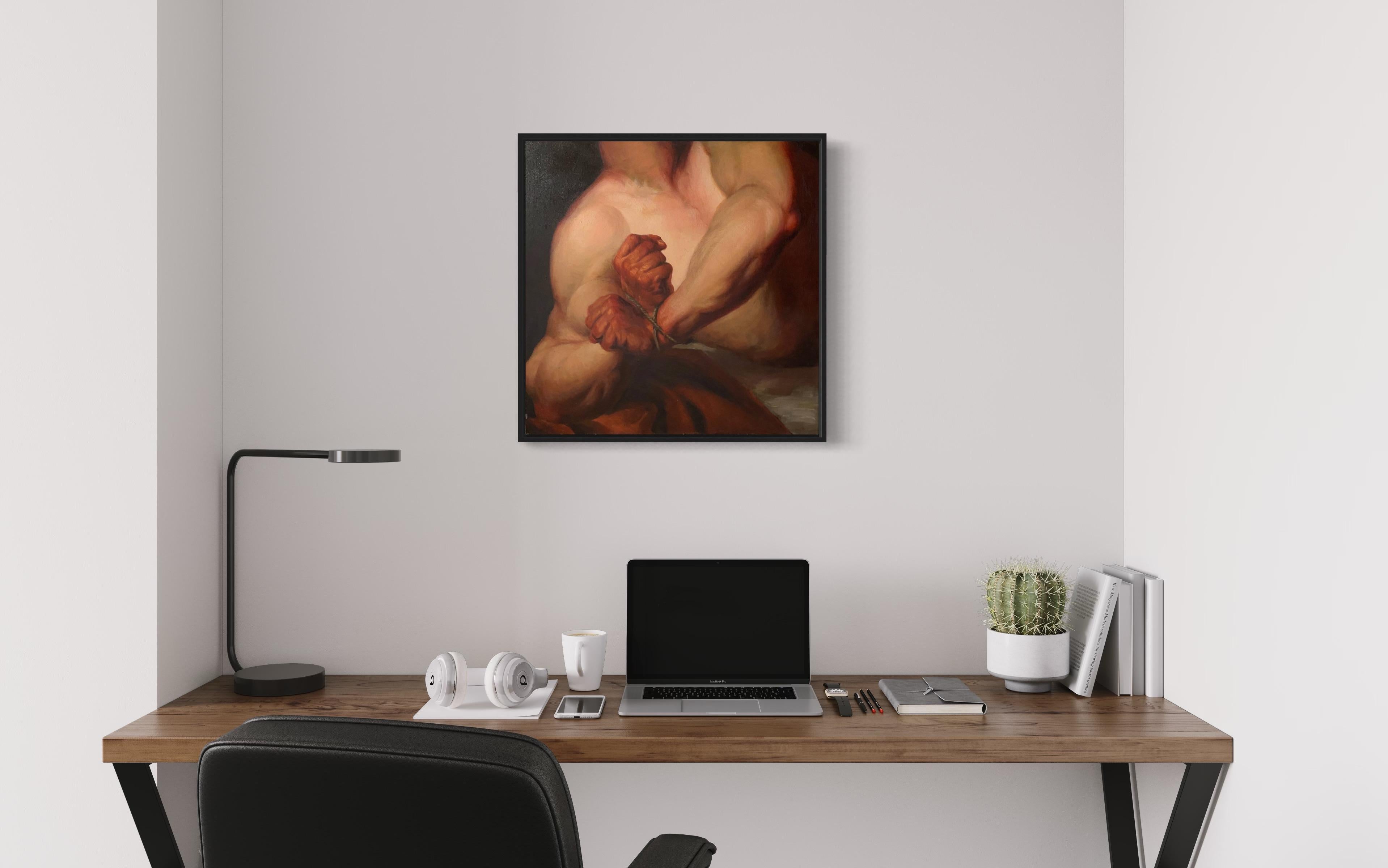Forza, 60x60 cm, olio su tela 1