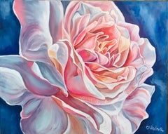 Petali che si schiudono, 40*50cm, olio su tela