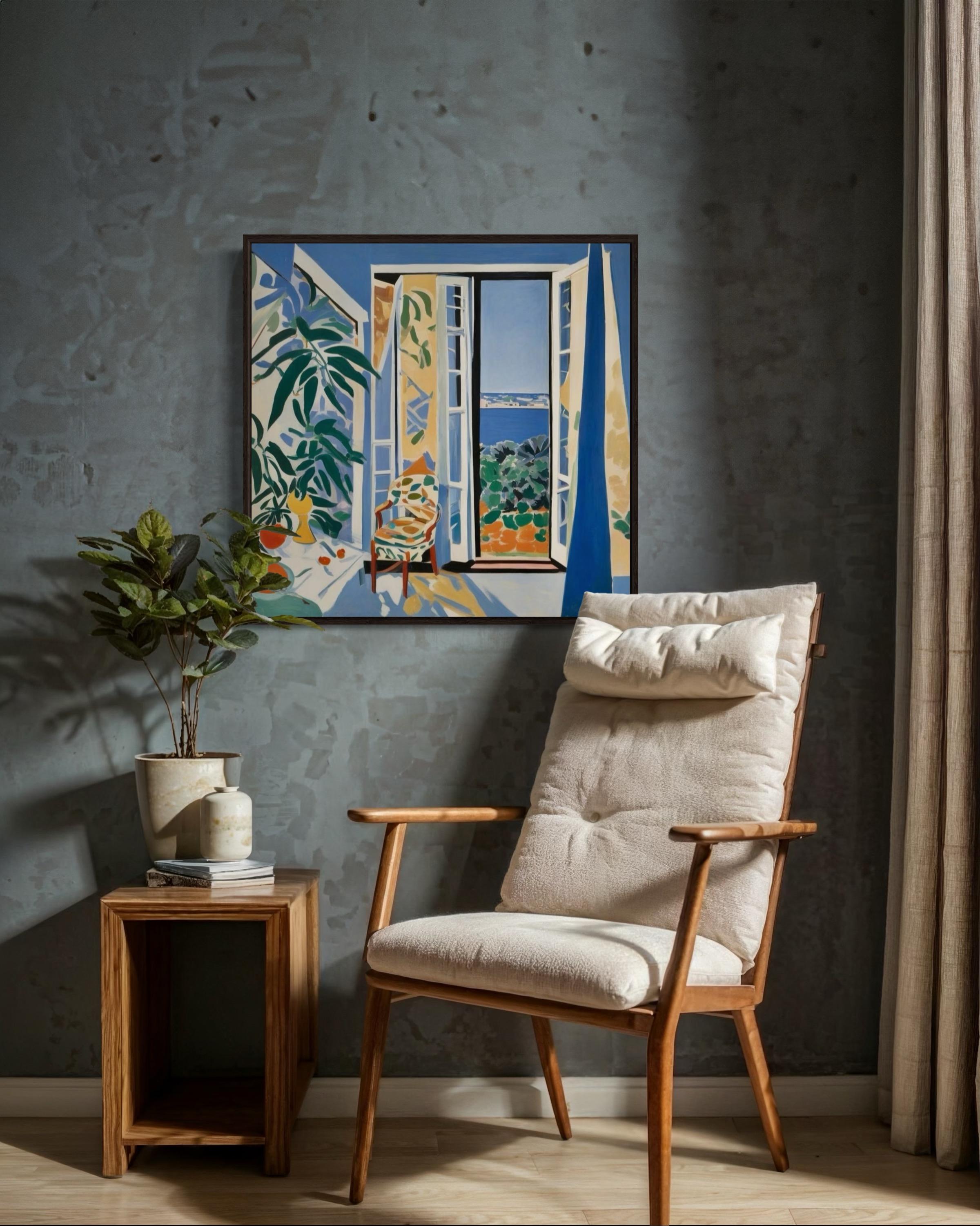 Sol en mi habitación , 70x70cm, impresión sobre lienzo.Edición 20 uds. en venta 3