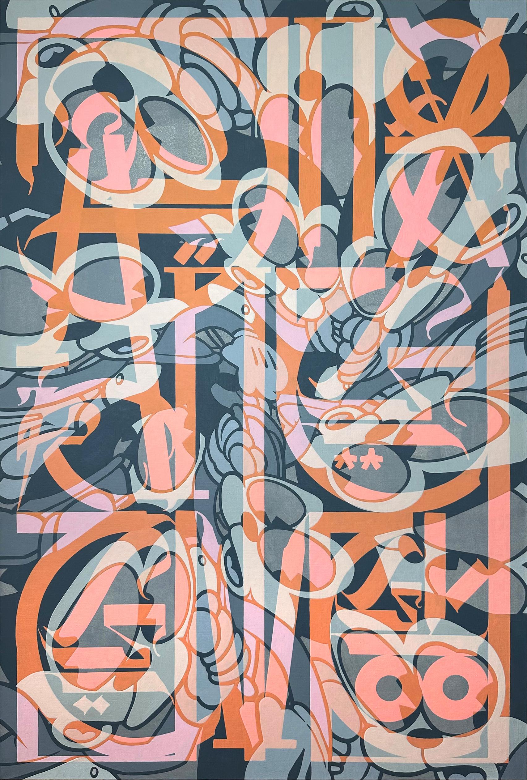The era of change, 150x100cm, acrylic/canvas - Art by Anton Lebedev