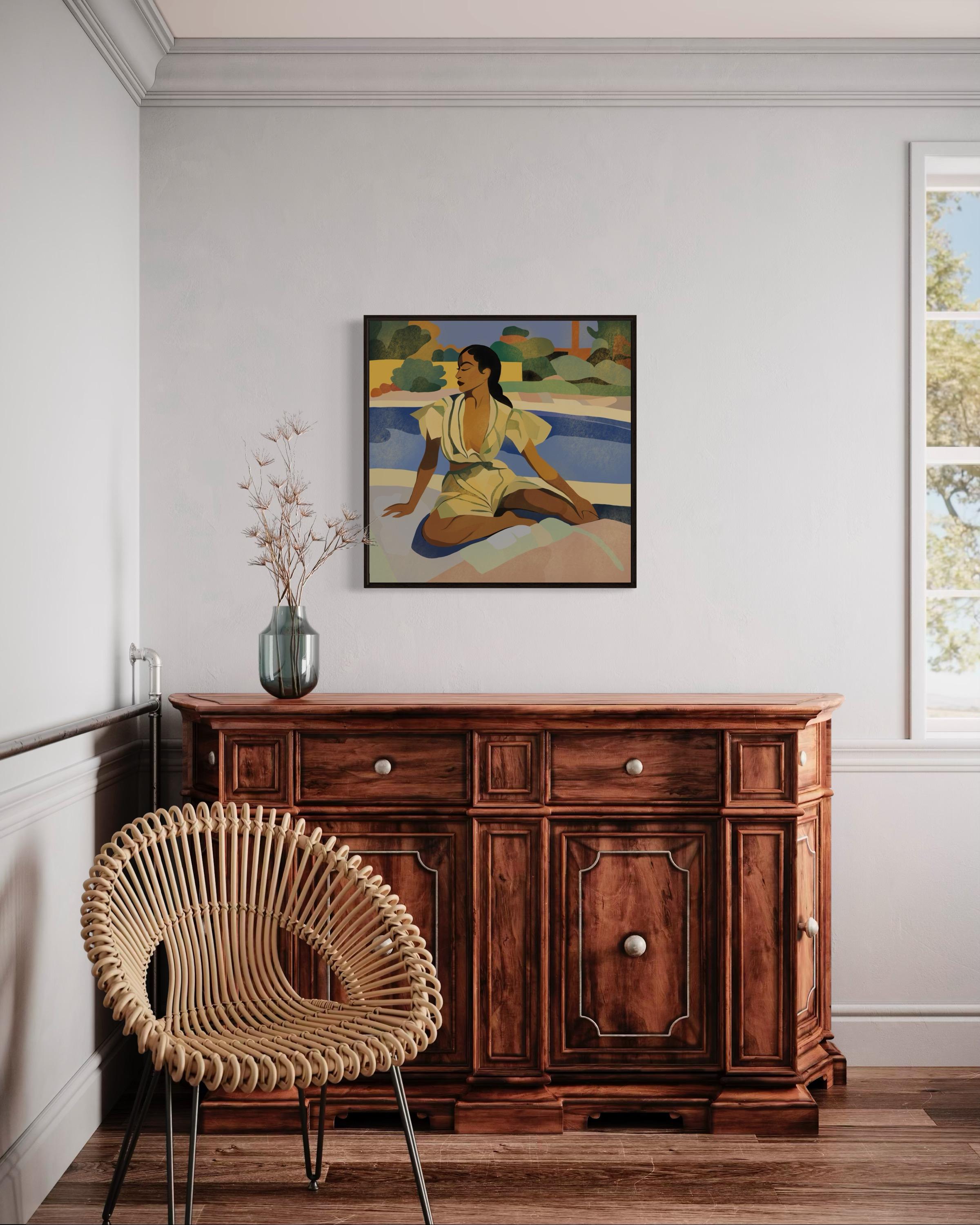 Tempo d'estate , 70x70cm, stampa su tela. Edizione 20 pezzi. in vendita 3