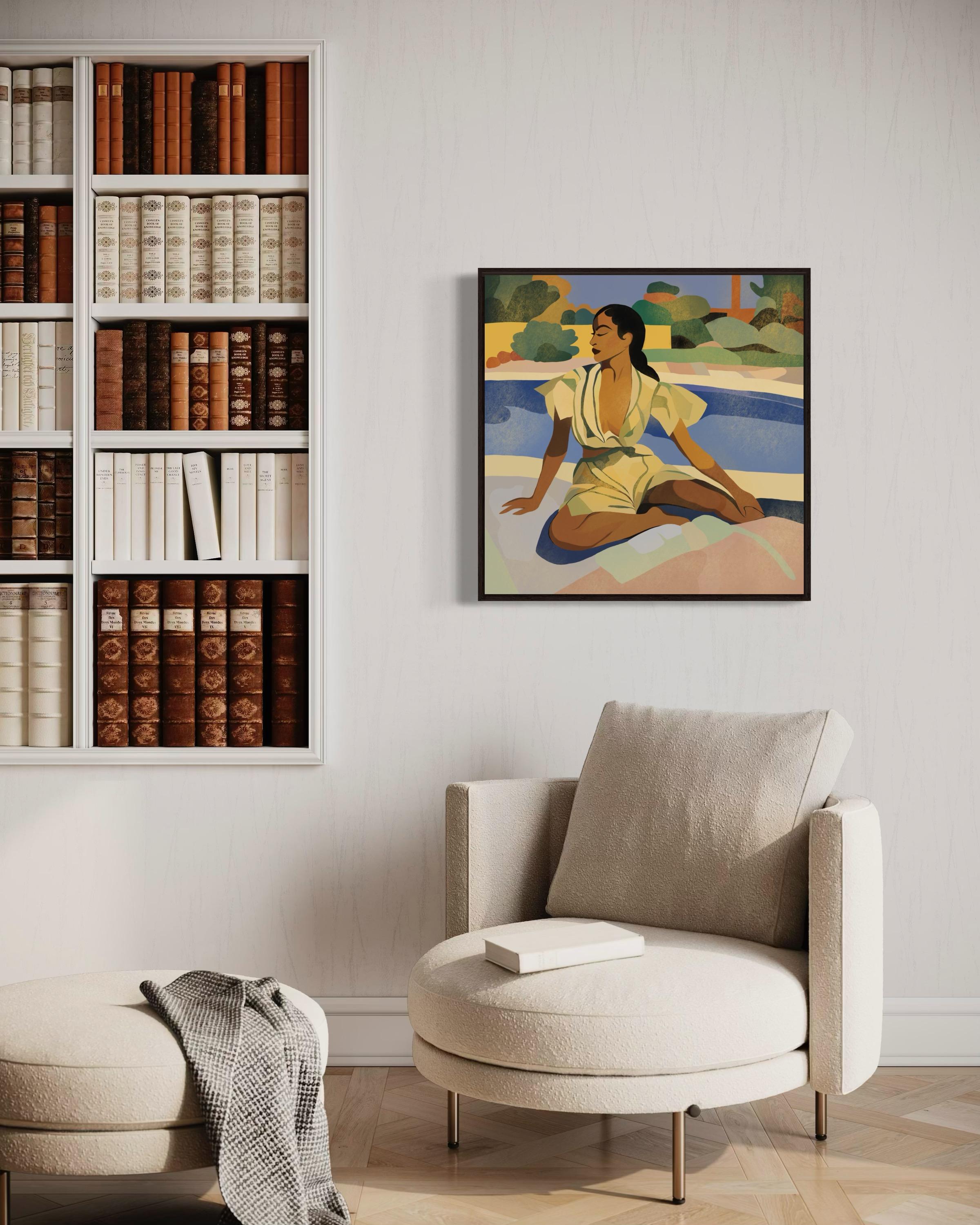 Tempo d'estate , 70x70cm, stampa su tela. Edizione 20 pezzi. in vendita 5