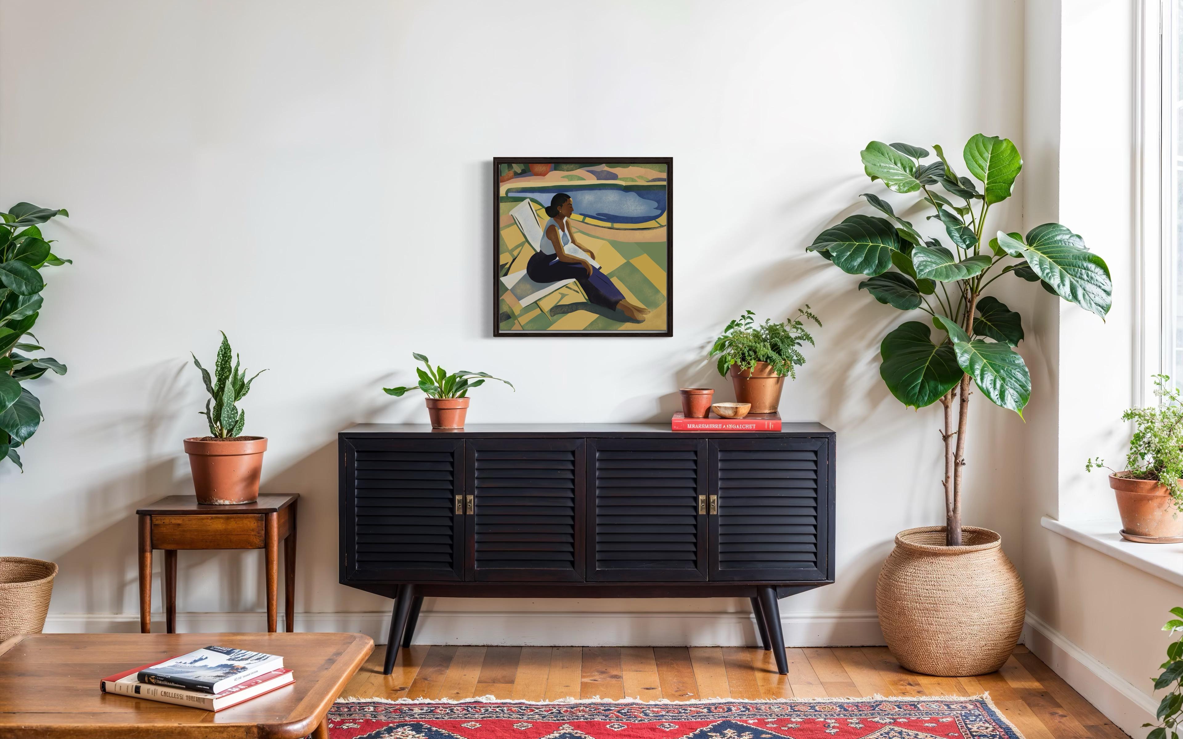 Tempo d'estate , 70x70cm, stampa su tela. Edizione 20 pezzi. in vendita 4